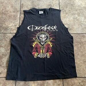 Vintage Ozzy Ozzfest sleeveless double sided T-shirt  XL